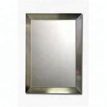 bathroom stainless steel frame mirror